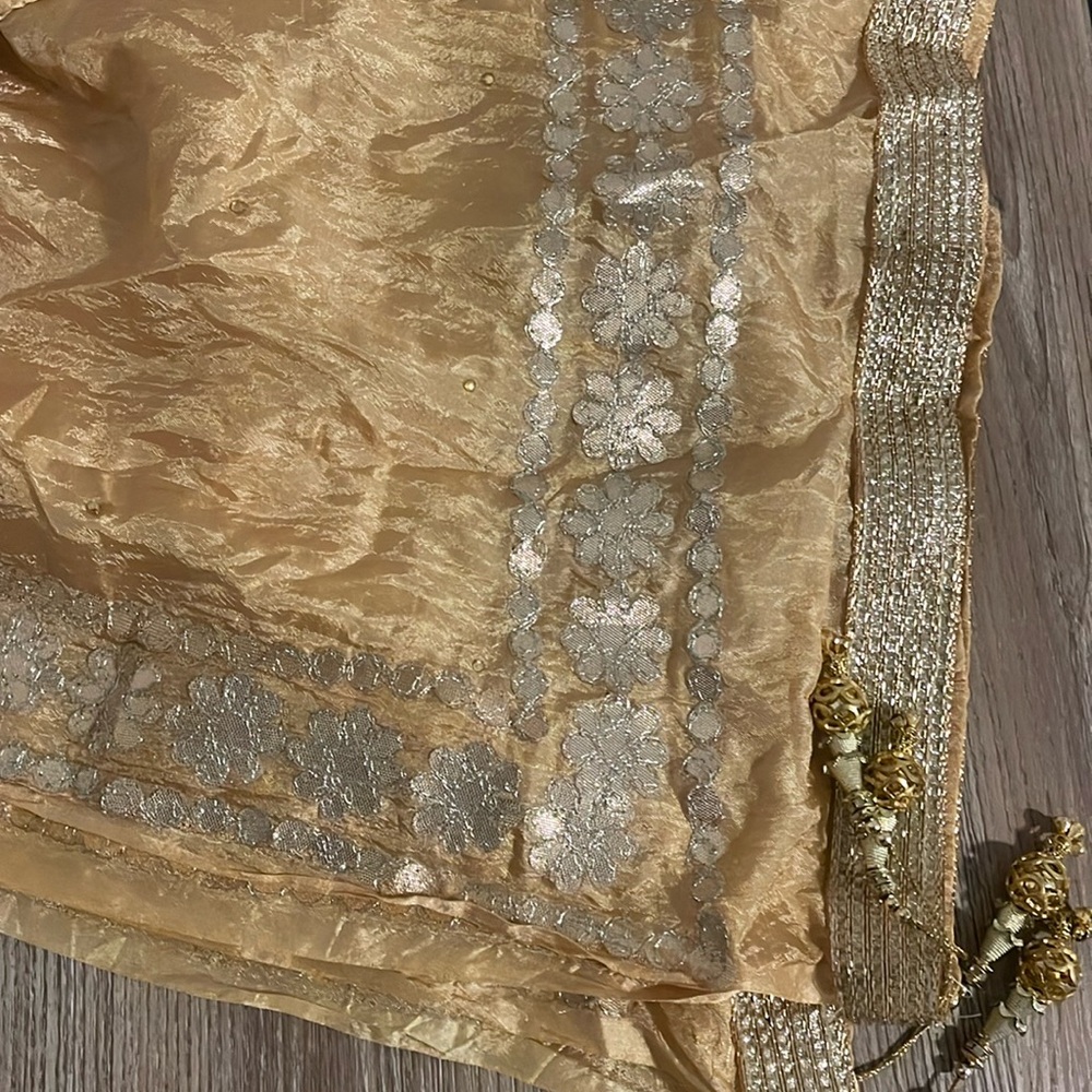 Tissue dupatta